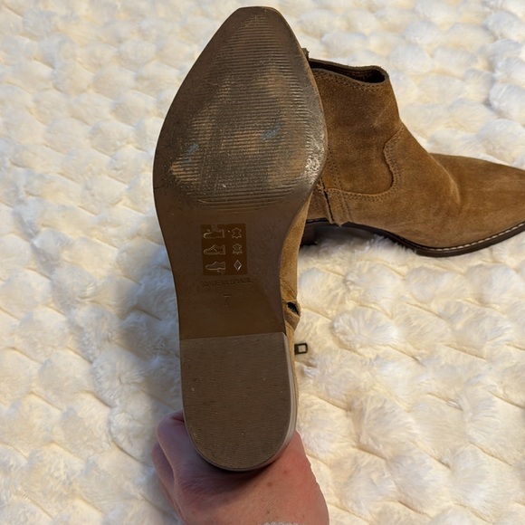 Madewell brown suede leather ankle boots - Picture 4 of 5